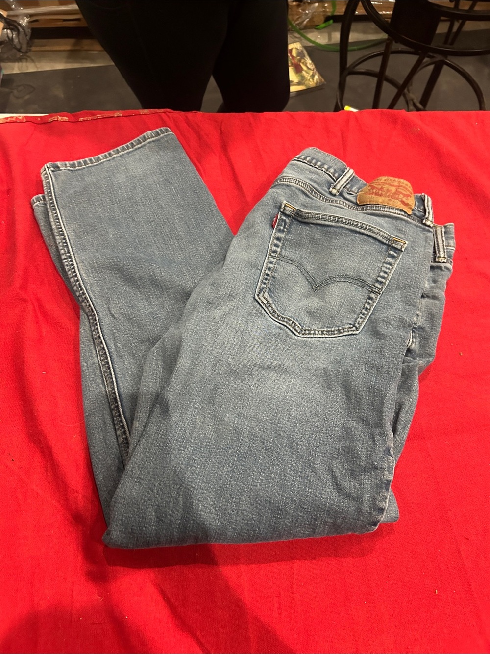 Levi's Light Blue Straight-Leg Jeans